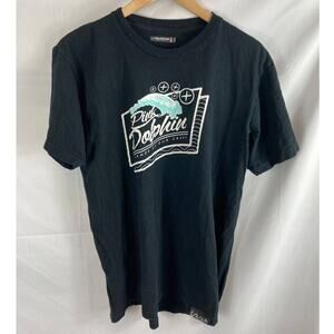Pink Dolphin Legends at our craft graphic tshirt Large